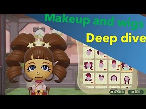 Miitopia Switch Makeup and wigs analysis.