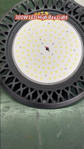 🌟 Inside the Production Line of LED High Bay Lights | Aging Test, Laser Marking & Packing Process