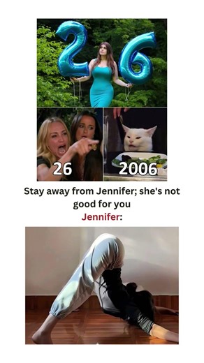 Everyone: “Stay away from Jennifer, she’s not good for you. #lol #viral #uk #usa