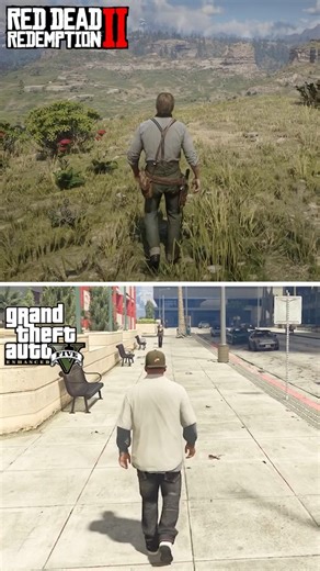 Red Dead Redemption Two VS GTA V | Detail Comparison