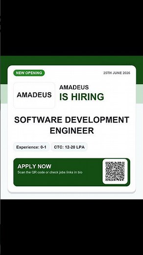 🚨 Top Software Engineering Jobs for Freshers & Early Career Professionals! 💼🔥