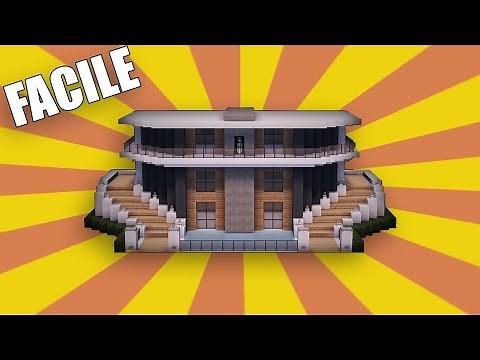 COME COSTRUIRE UNA VILLA MODERNA PAZZESCA! - Minecraft Tutorial [FACILE]