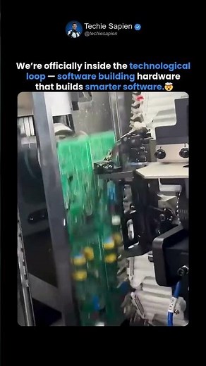 Software Is Now Building Hardware That Builds the Next Software 🤯🤖