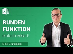 RUNDEN-Funktion einfach erklärt | Lerne Microsoft Excel ✅