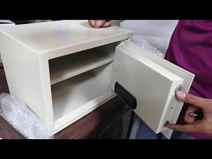 HOW TO USE Digital Safety Box Safe Box Lock Storage Box Anti-Theft Security Box