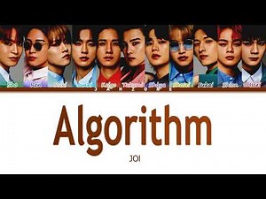 JO1 "Algorithm" Color Coded Lyrics／パート割歌詞