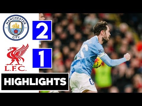 Man City vs Liverpool 2-1 Highlights | Bernardo Silva goal | premier league 2025/26