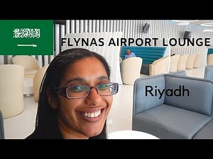 Inside Flynas lounge | Riyadh domestic airport