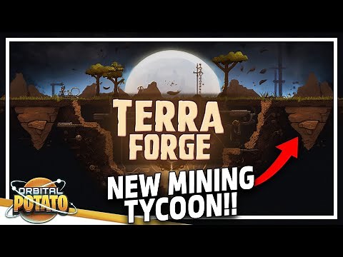 NEW Incremental Upgrade Mining Game!! - TerraForge - Management Tycoon Mining Game