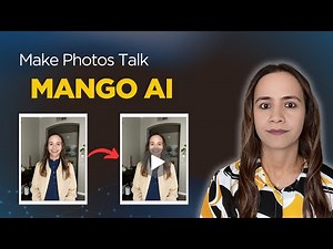 Mango AI: Make Talking Photos in Minutes | Step-by-Step Tutorial