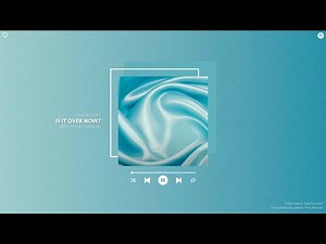 taylor swift - is it over now? (taylor's version) (from the vault) (sped up & reverb)