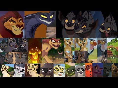Defeats of My Favorite The Lion King/The Lion Guard Villains