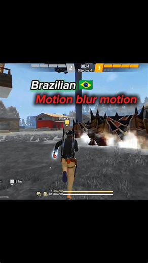 Brazilian motion blur How to Apply in 🇧🇷🍷🗿#cap cut #apply motion blur #garenafreefire