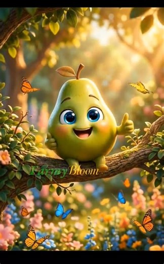 How Pears Grow 🍐 | From Flower to Fruit in 100 Days | FarmyBloom