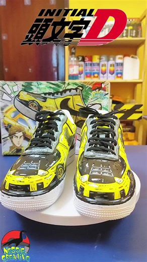 Glides On Your Feet! #anime #initiald #jdm #mazdarx7 #shoes