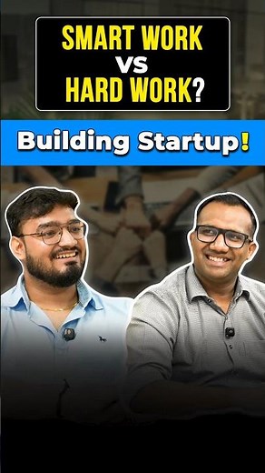 💥Startup Reality: Hard Work Beats Smart Work! IT Startup CEO's Tip! #shorts #TechStartup #startups