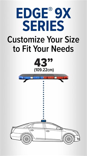 The Edge® 9X lightbar lets you pick your perfect length, color, and command it all with WeCanX® technology. Safer roads, sharper looks, zero compromises. Drop a 🚨 if you’re spec’ing your next vehicle! #whelen #safety learn more 👉 https://bit.ly/3HguwE0 | Whelen Engineering Company, Inc.