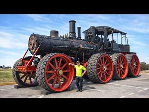 The BIGGEST STEAM POWERED VEHICLES ever built — and you didn’t even know they existed!