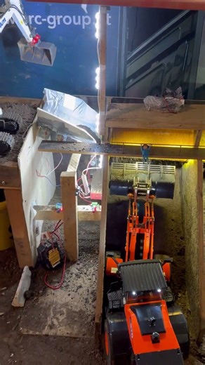 Rc Baustelle 🚧 tractor Radlader Bagger