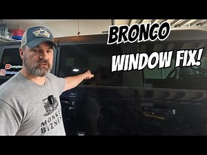 How to Reprogram Windows in your 2021- 2025 Ford Bronco