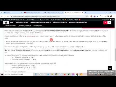 Funzioni Avanzate SpeedTest Cli