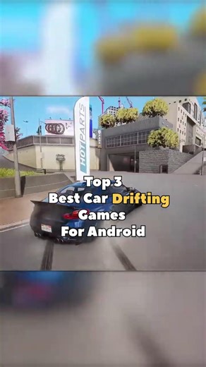 Top 3 Best Car Drifting Games For Android - car games for android #cargames #drift #games #shorts