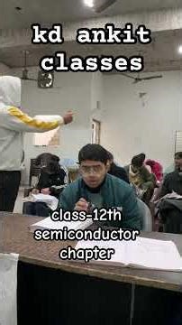 (day-92)Class 12 Physics | Semiconductor Chapter | Students Explained with Confidence