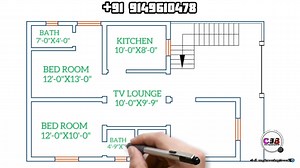 Free house plan #homedesign #floorplan #viralpage | Civil Engineering Book