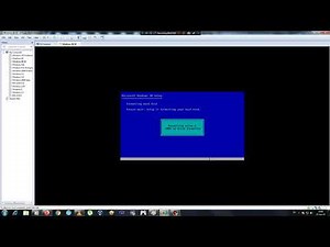 How to install Windows 98 SE On VMWare Virtual Machine