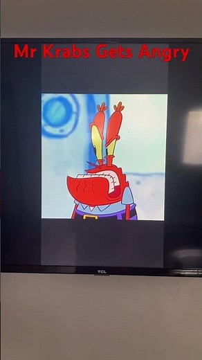 Mr Krabs Gets Angry!
