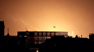 35K views · 1.2K reactions | Russian forces launched a massive drone and missile attack on Kyiv, striking residential buildings and triggering explosions and fires in districts throughout the capital, officials said https://reut.rs/49SkjKi | Reuters | Facebook