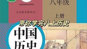 【28集全】八上历史教学视频合集（初二历史八年级上册）