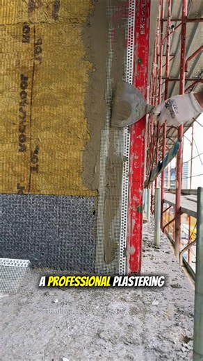 Amazing Plastering Technique Using Mesh Tape | Perfect Wall Corner Finish!