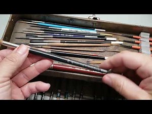 Brush Box Tour For Pinstriping/Lettering