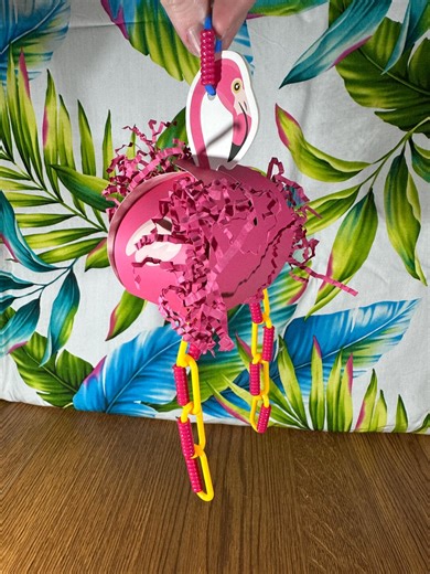 Flamingo Foraging Box Bird Toy - Etsy