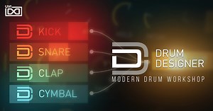 UVI releases Drum Designer synth & sample-based drum instrument