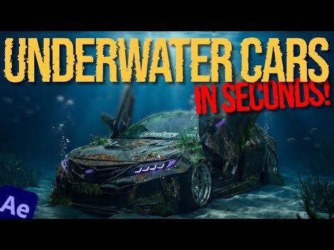 Create Underwater Car Videos in Seconds (Higgsfield AI & After Effects)