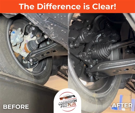 This transformation speaks for itself. Rust proofing not only helps prevent corrosion but also enhances the longevity of your suspension and frame components. Let your undercarriage look and perform like new with a service designed to defend your investment. 🎥 Watch now—from bare underside to fortified fortress. Stay ahead of rust and road salt—act now. 👉 CorrosionProPlus.com #CorrosionProPlus #Waxoyl #ChevyColorado #BeforeAndAfter #RustProofing #CorrosionProtection #RocNY #TruckCare | Corrosi