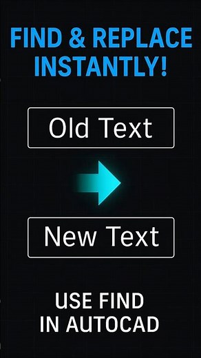 Find & Replace Text Instantly in AutoCAD | The Power of the FIND Command!