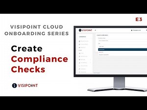 VisiPoint V5 - Create Compliance Checks