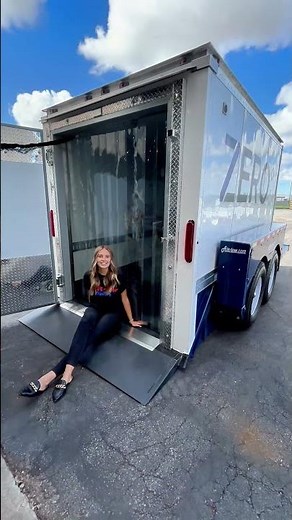 Ground-level Loading Refrigerated Trailer, ZERO°