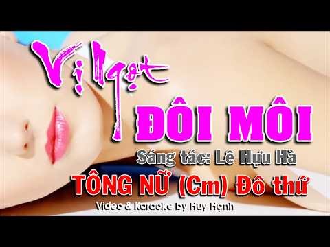 Karaoke Vị Ngọt Đôi Môi | Tông Nữ Cm 136 Điệu Bossanova