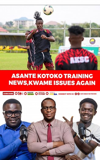 19K views · 415 reactions | Kotoko Training News ,Big Update Kwame Poku Injury,Sir Obed Drop | Sir Obed Network | Facebook