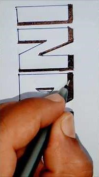 🔥Handmade Indian Name Art Most Satisfying Drawing You'll See Today!#art #shorts#army #india #design