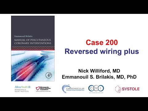 Case 200: Manual of PCI - Reversed guidewire plus
