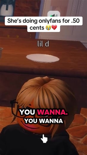 Doing OF for 50 cents is WILD #roblox #micup #micuproblox #gaming #robloxfunny