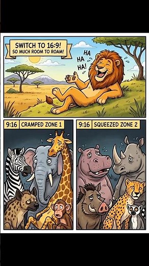 16:9 vs 9:16 ratio
