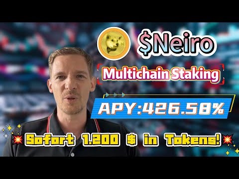 Dein Überlebensplan: stake Neiro im Neiro und sichere dir APY 426.58%% stabil