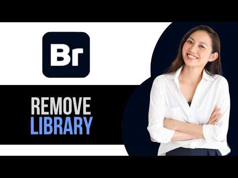 How to Remove Library in Adobe Bridge