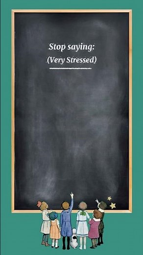 Stop Saying “Very Stressed”! Learn “Overwhelmed” 😱📘#learnenglishwords